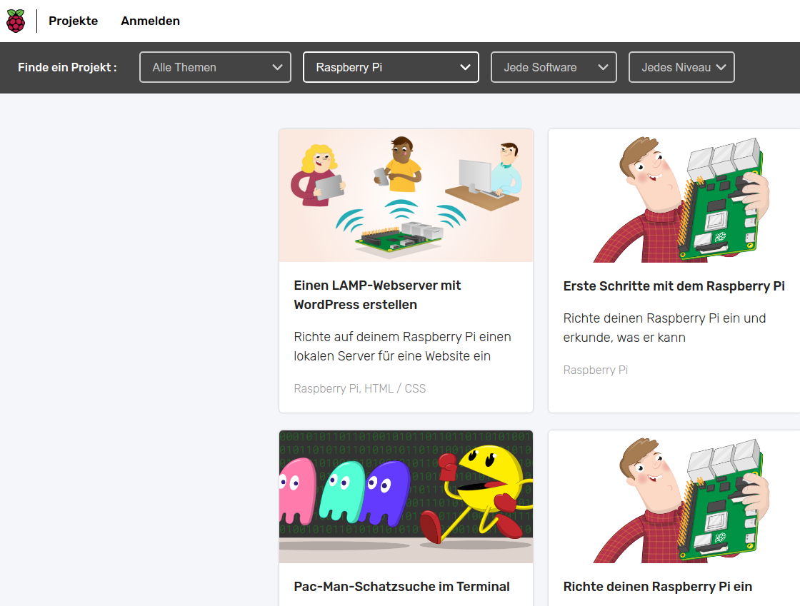 Raspberry Pi Projekte