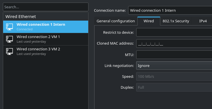 Netzwerk-Adapter Bond (Team) in Ubuntu erstellen